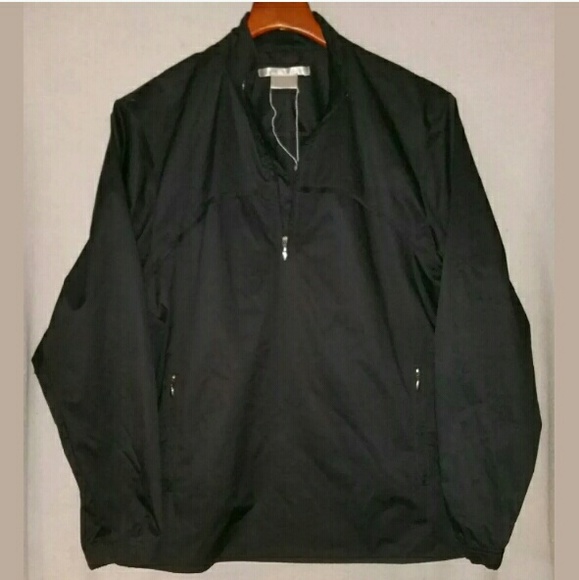 Nike Windbreaker Large Navy Blue