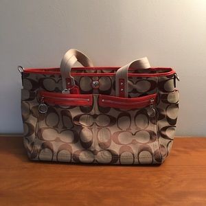 Coach diaper bag