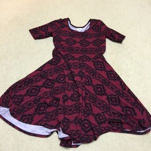 LuLaRoe Nicole Dress 2XL