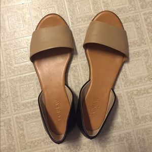 J Crew leather flats
