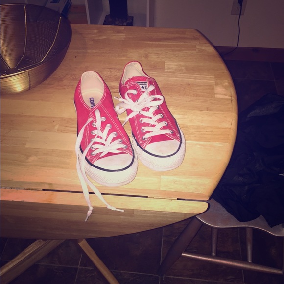 Red converse