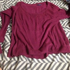 Maroon sweater