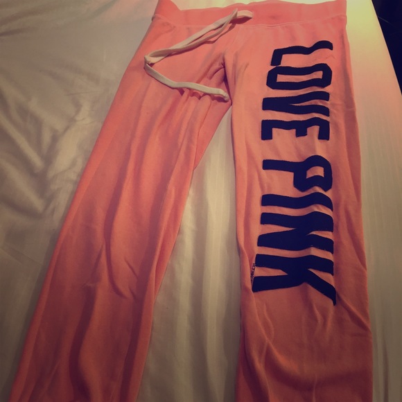 Pink Capri sweat pants