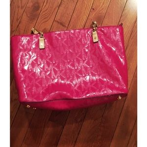Michael Kors hot pink purse!!