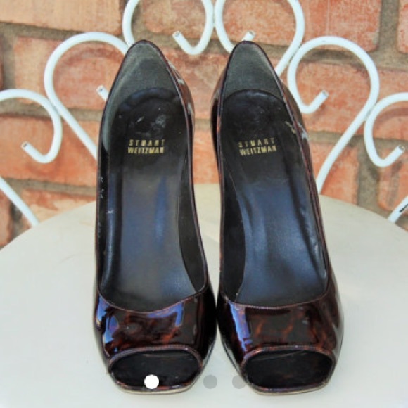 Stuart Weitzman tortoise shell heels