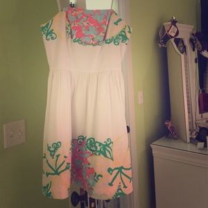 Lilly Pulitzer strapless dress