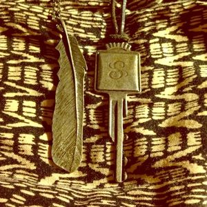 Feather & Key Urban Outfitters Necklace