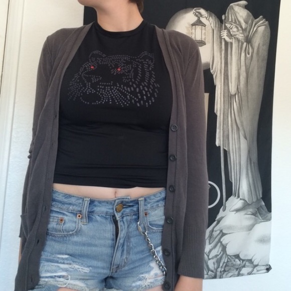 Gray Cardigan