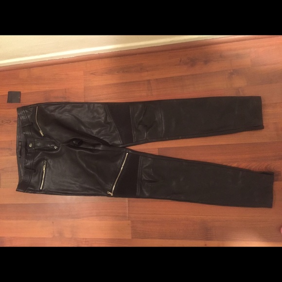 *SOLD*****Zara Trafaluc Biker Pants - Picture 2 of 4