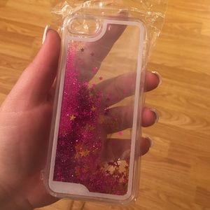 Glitter phone case for 5  or 5S