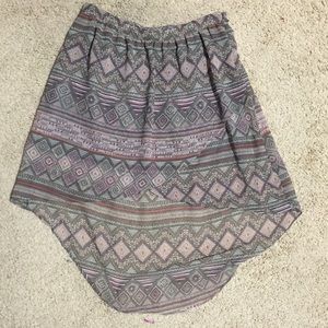 High-low American eagle skirt!