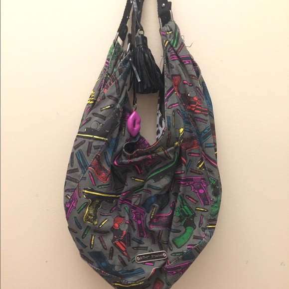 Betsy Johnson Gun Shoulder Bag
