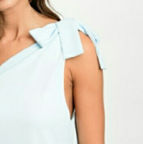 🌹SALE🌹**HP**Light Blue Layered Top - Picture 3 of 4