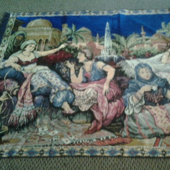 Absolutely  unique tapestry ex . condition