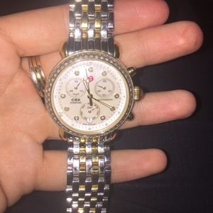 Michele Watch - two tone band