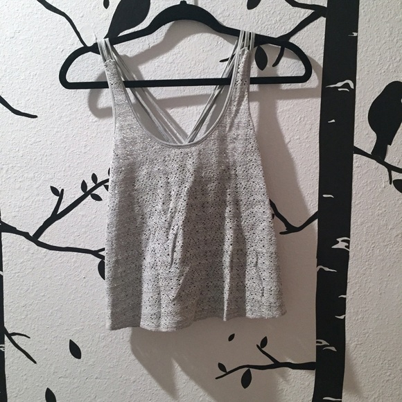 Crisscross tank top