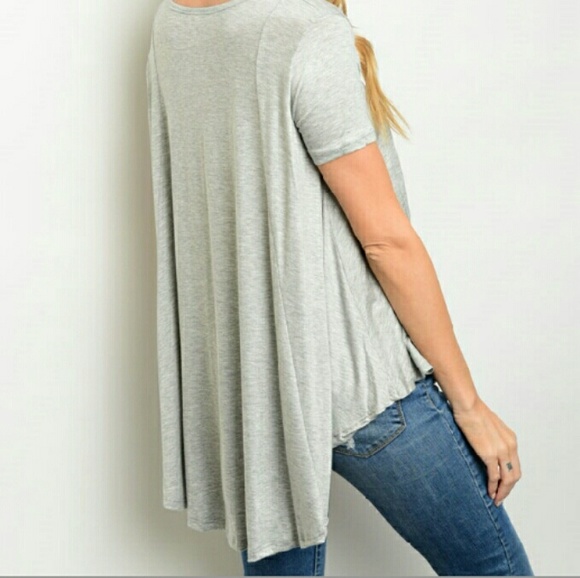 🌹SALE🌹Beautiful Hi Low Soft Cotton Tunic Top - Picture 2 of 4