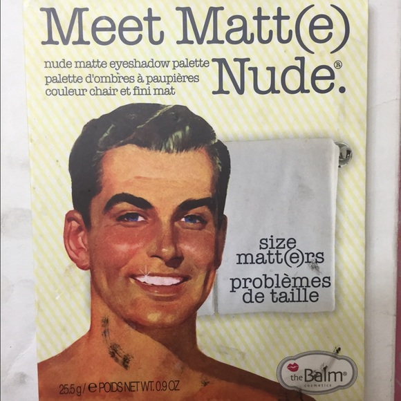 The balm cosmetics Other - The balm cosmetics Meet Matt(e) nude palette