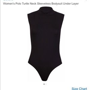 Turtle neck sleeveless onsie NEVER BEEN WORN