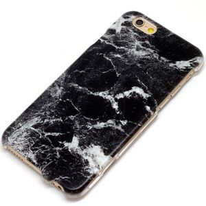 Black & White Marble Print iPhone 6 Case