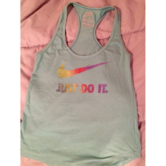 Nike racer back tank