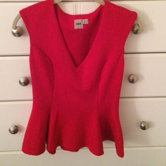 Asos Peplum Top
