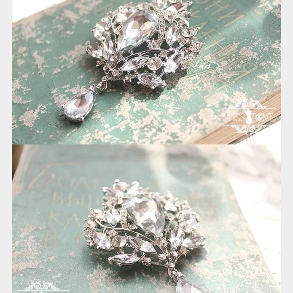 Handmade beautiful brooch - Picture 3 of 3