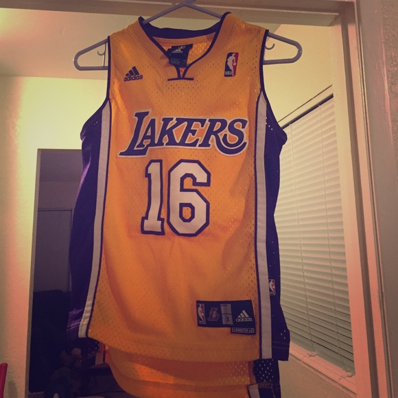 LA Lakers Pau Gasol jersey