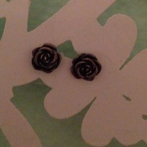 James Avery rose earrings