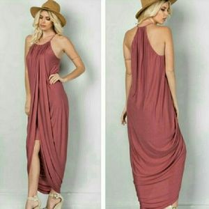 Sexy Hi Low Maxi Dress