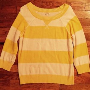 J Crew striped sweater