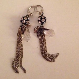 Betsy Johnson dangle earrings