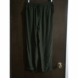 Forever 21 Olive Green Joggers