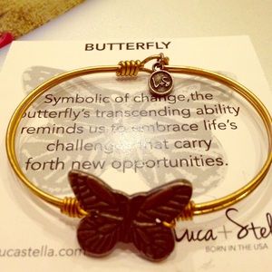 Luca + Stella Butterfly Bracelet