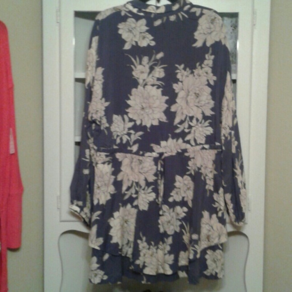 ** LAST ONE! **Free People Printed Tunic Dress - Picture 4 of 4