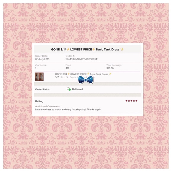 GONE 8/14⚡️LOWEST PRICE⚡️Tunic Tank Dress ✨ - Picture 2 of 4