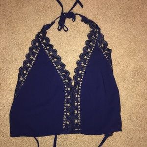 Navy blue tank