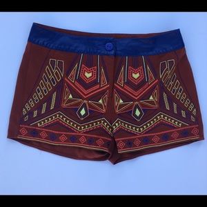 Embroidered Shorts
