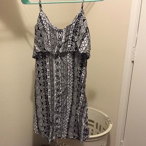 Black and white dress