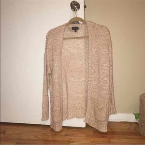 Pink Topshop cardigan