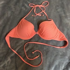 Coral Bikini Top