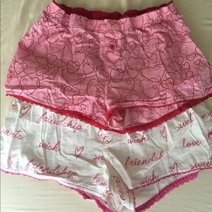 Sleep shorts set