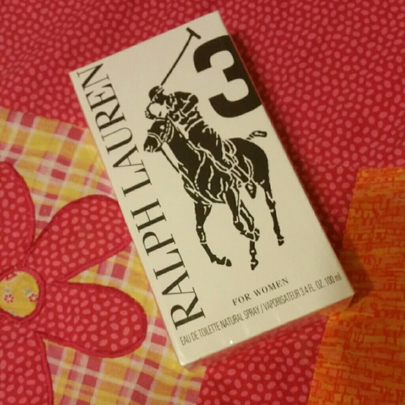 Ralph Lauren 3 cologne  (women) plastic still on.