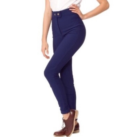 Navy AA RIDING PANTS