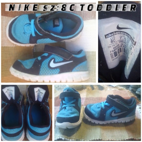 BLUE & BLACK TODDLER NIKE (SZ:8C)
