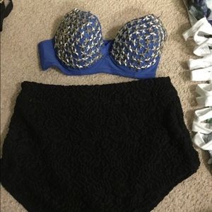 EDC blue bra