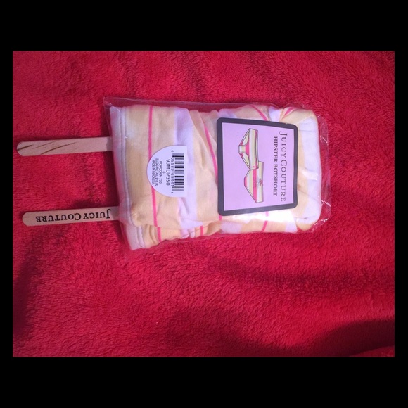 Juicy Couture hipster boyshorts