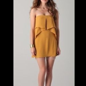 🆕BCBG Runway Fei Fei Goldenrod Dress