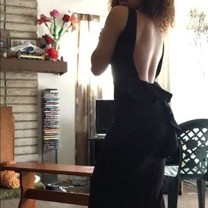 Never Worn Black Prom/Event Dress. Backless