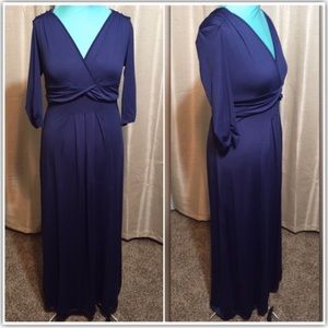 2x maxi dress brand new blue